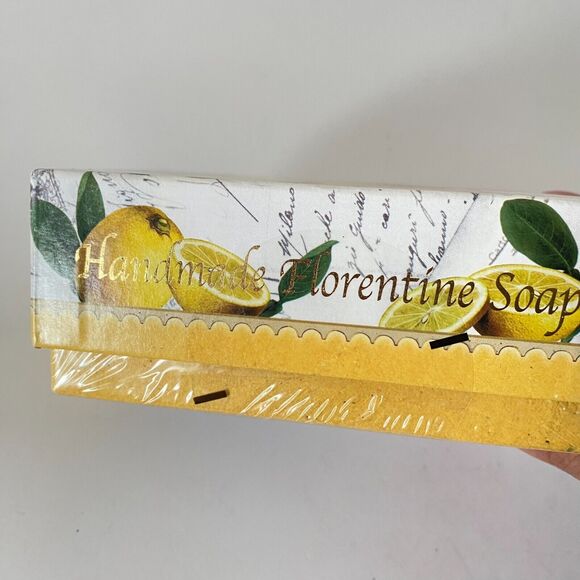 Lemon Scented Soap Made‎ In Italy 10.50 Oz Saponificio Artigianale Fiorentino - Picture 4 of 6